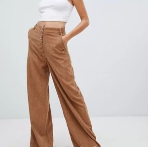 Missguided Wide Leg Cord Pants